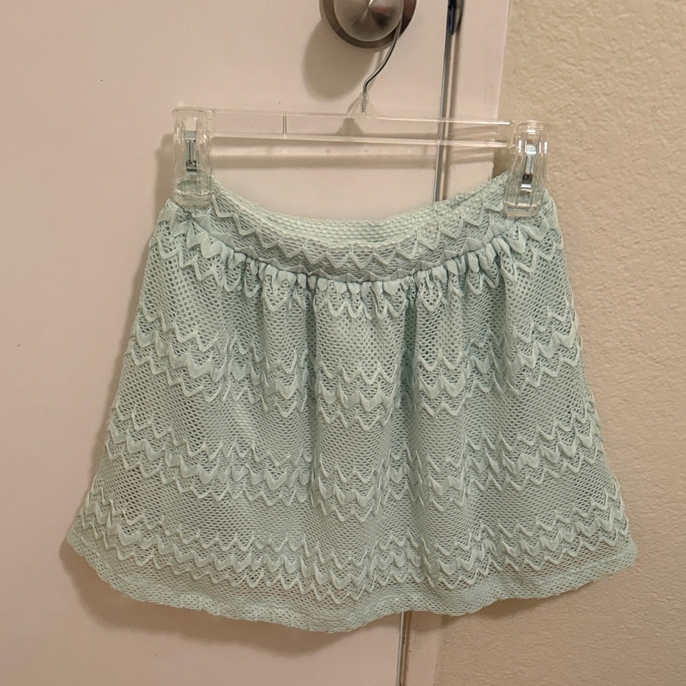 Love Mint Lace Skirt